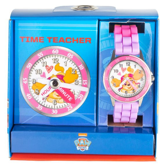 Time Teacher Watch Pack -  Paw Patrol Skye