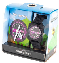 Load image into Gallery viewer, Time Teacher Watch Pack - Minecraft Purple
