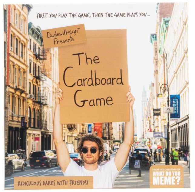 Dudewithsign Presents: The Cardboard Game Game)