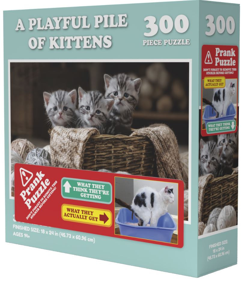 Doing Things Cats Prank Puzzle 300 pieces
