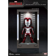 Load image into Gallery viewer, Beast Kingdom Mini Egg Attack Iron Man 3 Iron Man Mark V with Hall of Armor
