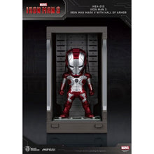 Load image into Gallery viewer, Beast Kingdom Mini Egg Attack Iron Man 3 Iron Man Mark V with Hall of Armor
