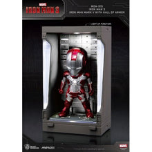 Load image into Gallery viewer, Beast Kingdom Mini Egg Attack Iron Man 3 Iron Man Mark V with Hall of Armor
