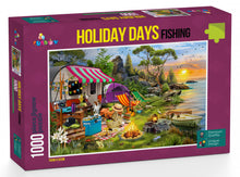 Load image into Gallery viewer, Funbox Puzzle Holiday Days Fishing Puzzle 1,000 pieces
