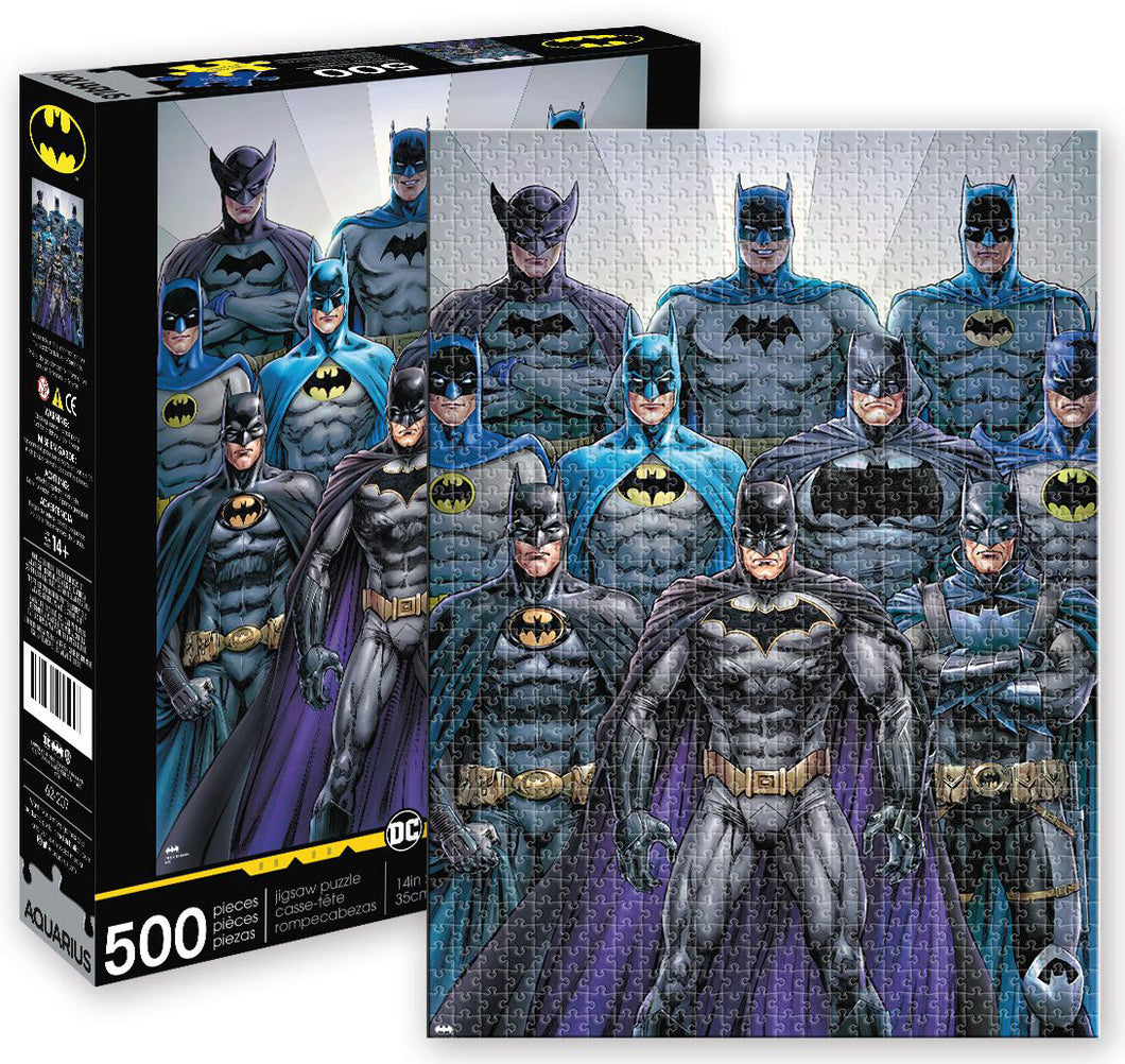 Aquarius Puzzle Batman Batsuits Puzzle 500 pieces