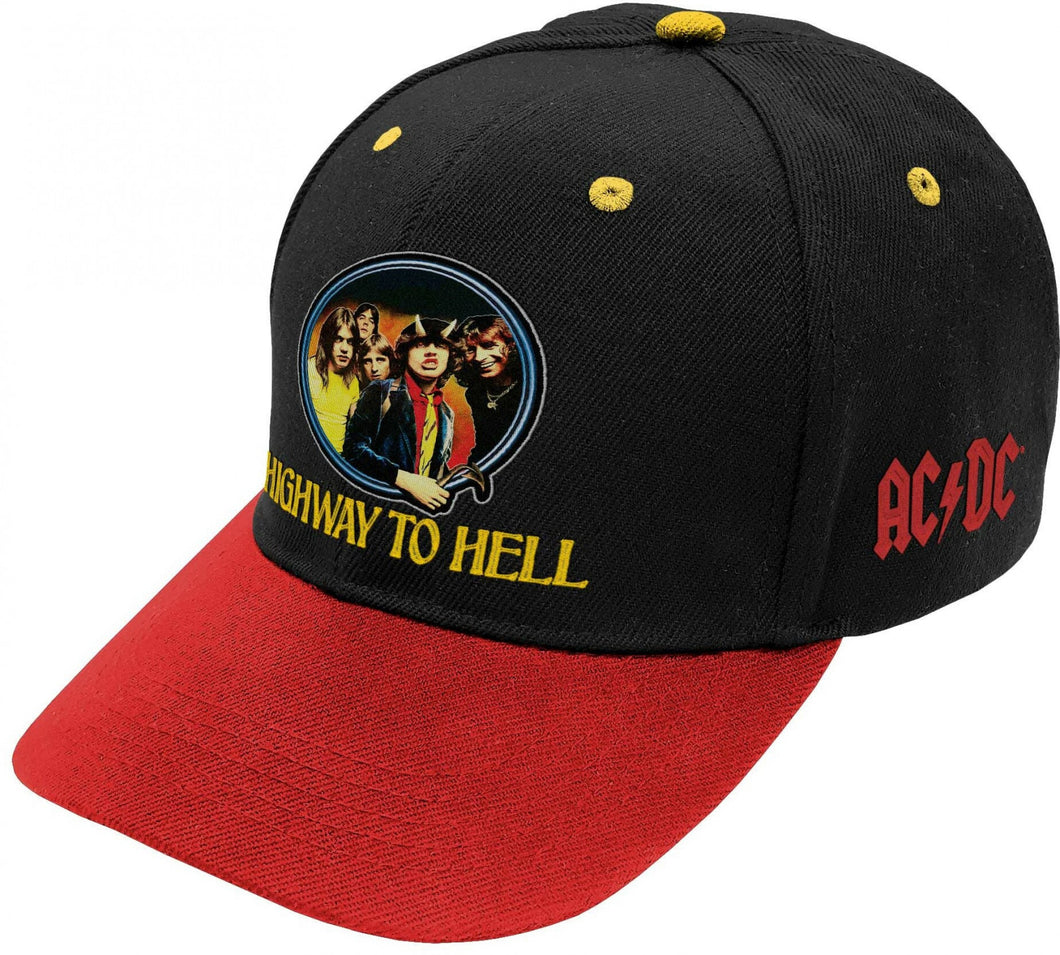 ACDC Cap Baseball Highway to Hell Logo