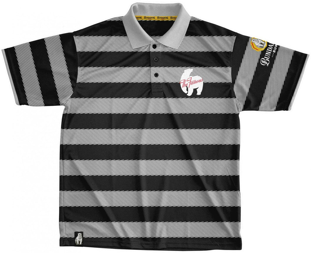 Bundaberg Rum The Famous Bear Stripe Polo M