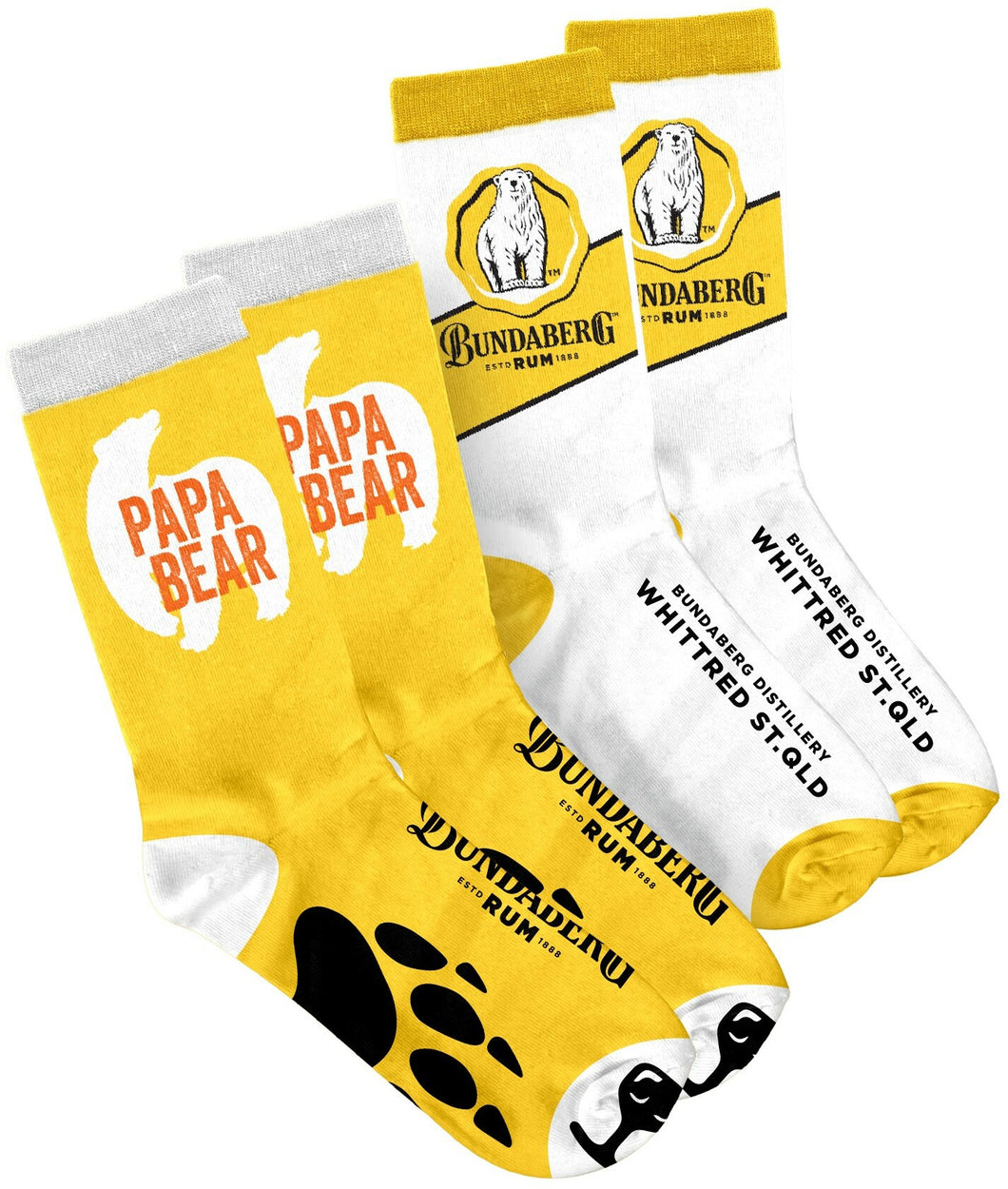 Bundaberg Rum Crew Socks Set of 2