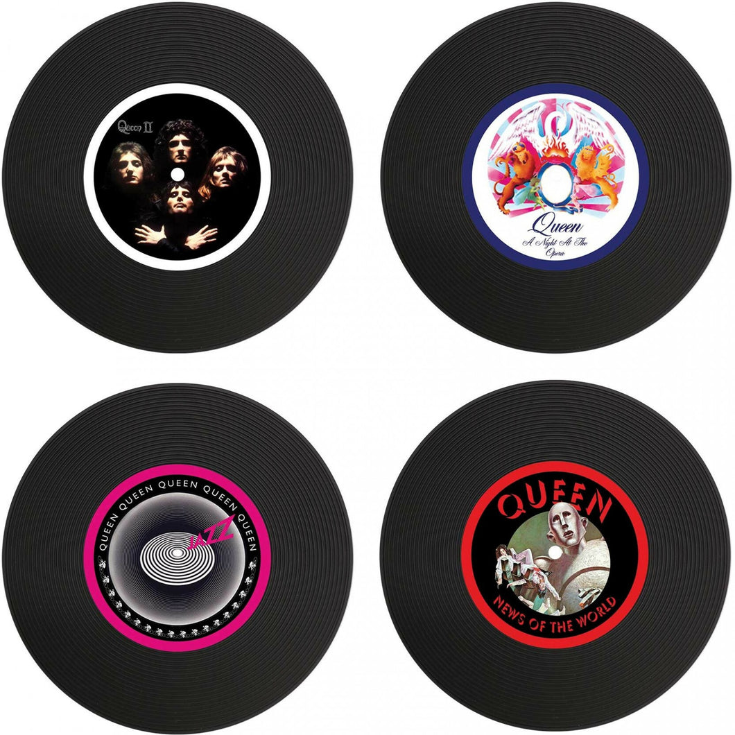 Coasters Set of 4 Queen Vinyl