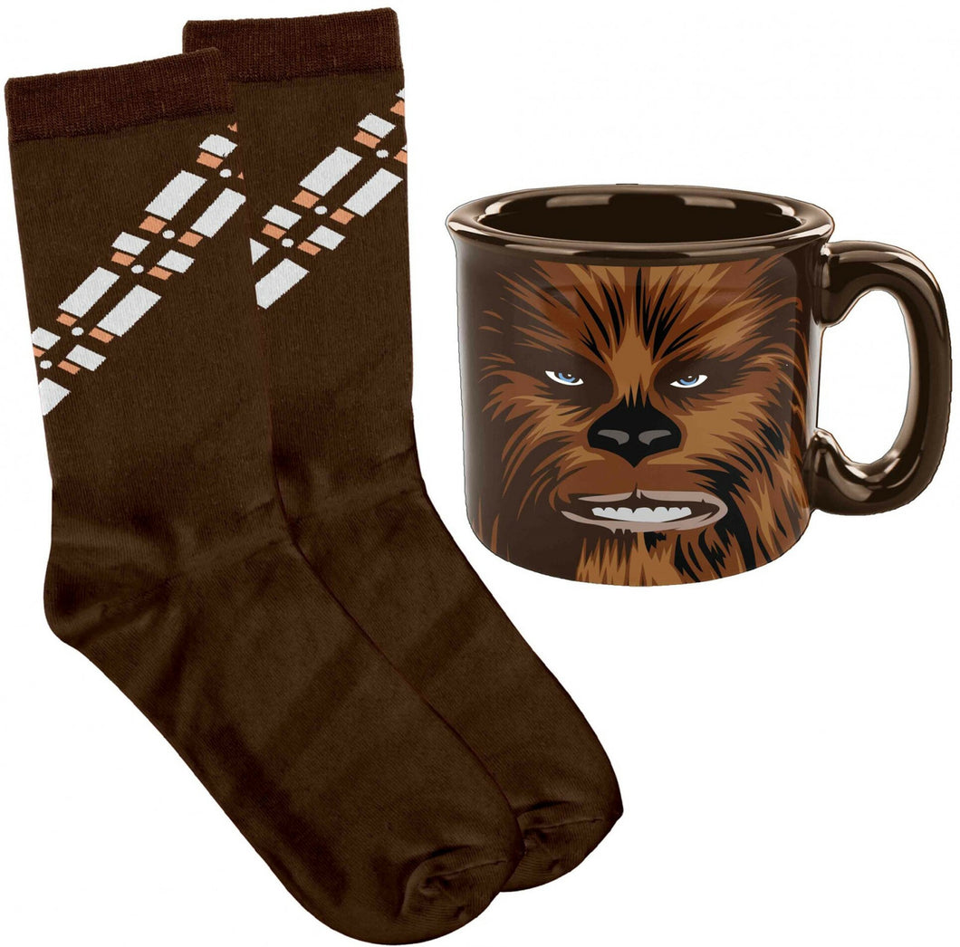 Star Wars Coffee Mug and Sock Pack Chewbacca