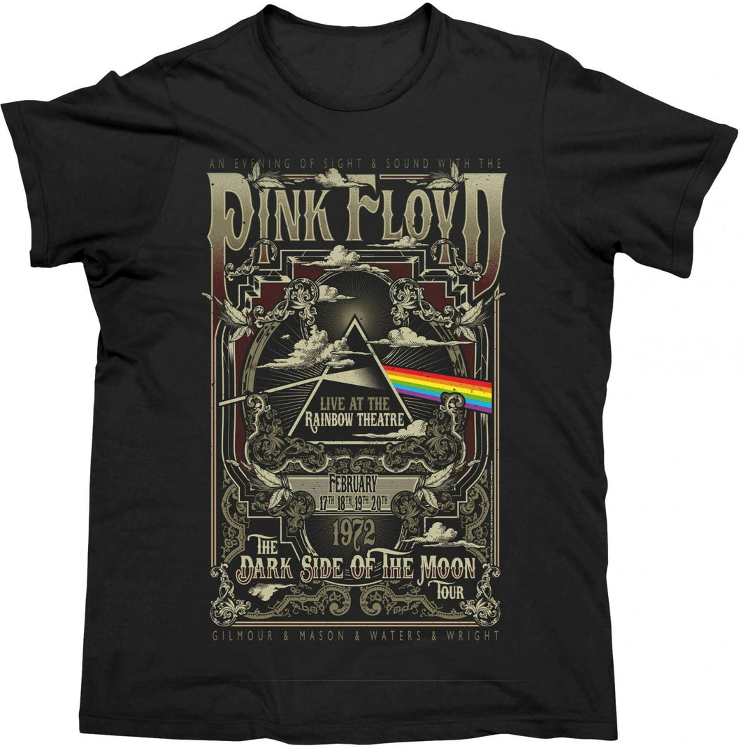 Pink Floyd Live at the Rainbow Theatre T Shirt S