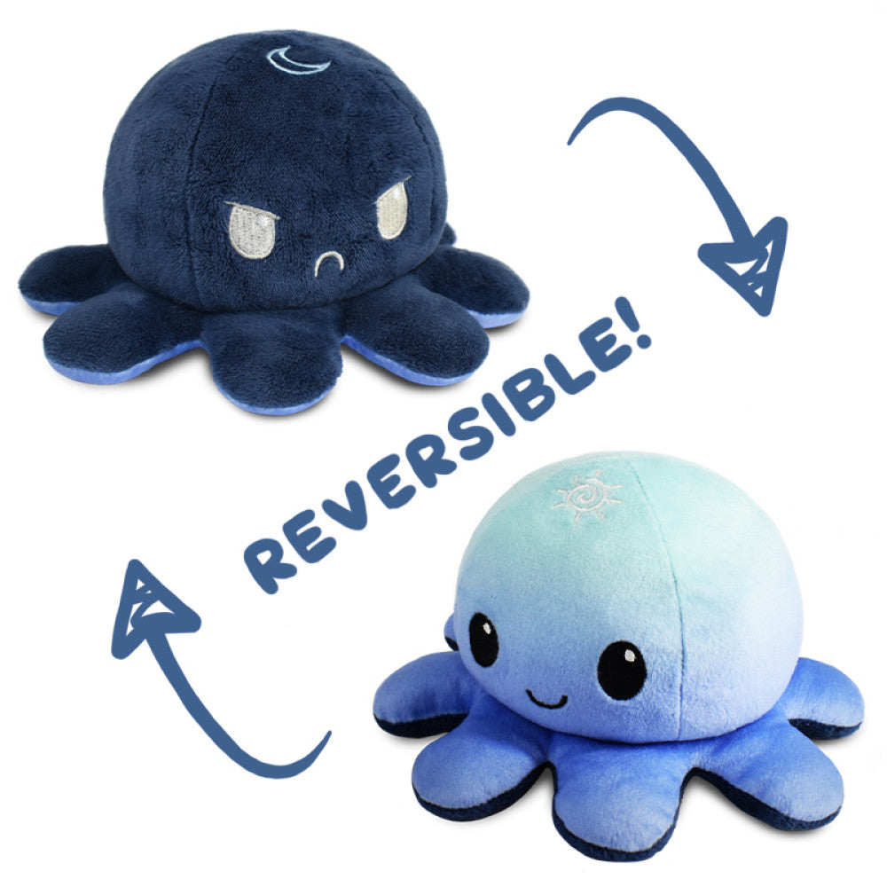 Reversible Plushie - Octopus Day/Night