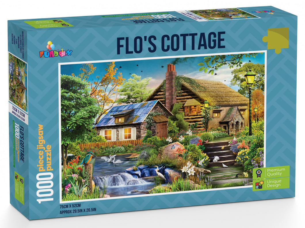 Funbox Puzzle Flos Cottage Puzzle 1,000 pieces