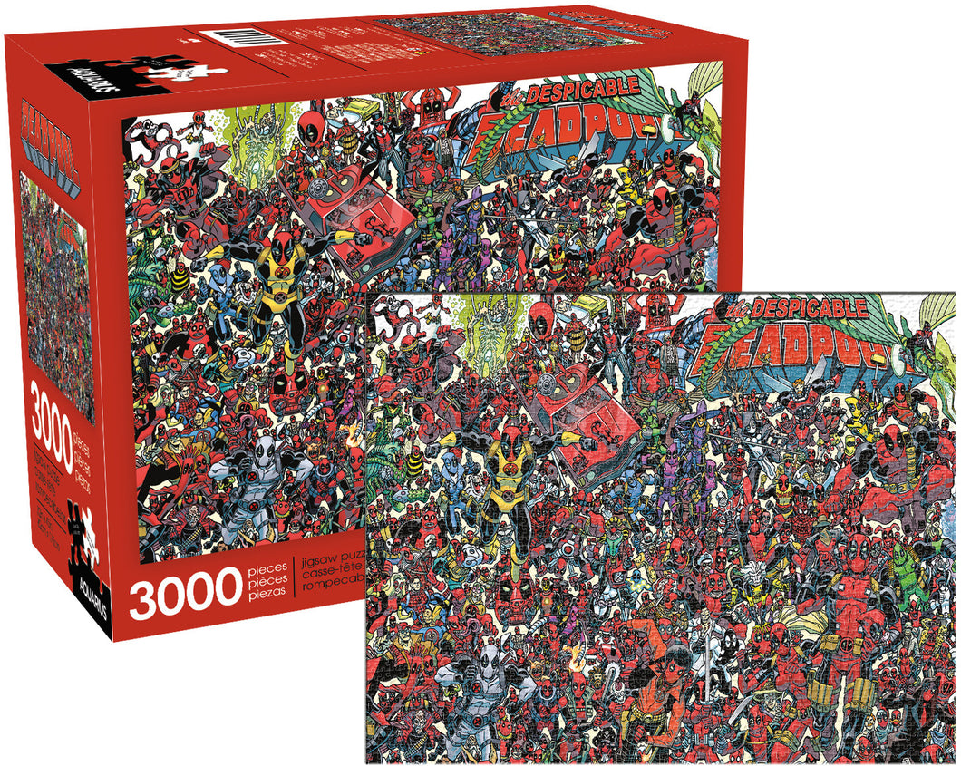 Aquarius Puzzle Marvel Despicable Deadpool Puzzle 3,000 pieces