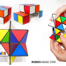 Load image into Gallery viewer, Rubiks Magic Star 2 Pack Version 2 Puzzle Fidget Toy
