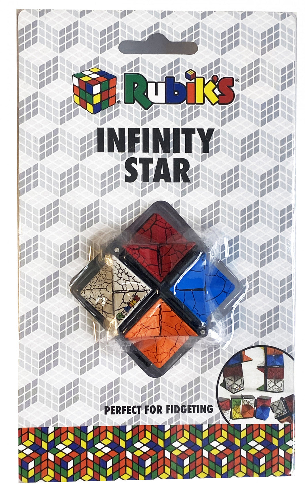 Rubiks Infinity Star Pocket Mind Teaser Toy Age 5 Plus