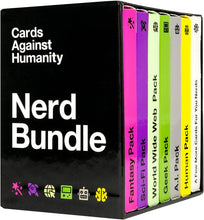 Load image into Gallery viewer, Cards Against Humanity Nerd Bundle Game Expansion Pack
