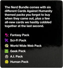 Load image into Gallery viewer, Cards Against Humanity Nerd Bundle Game Expansion Pack

