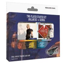 Load image into Gallery viewer, Final Fantasy TCG Two Player Starter Set Avalanche Vs Shinra
