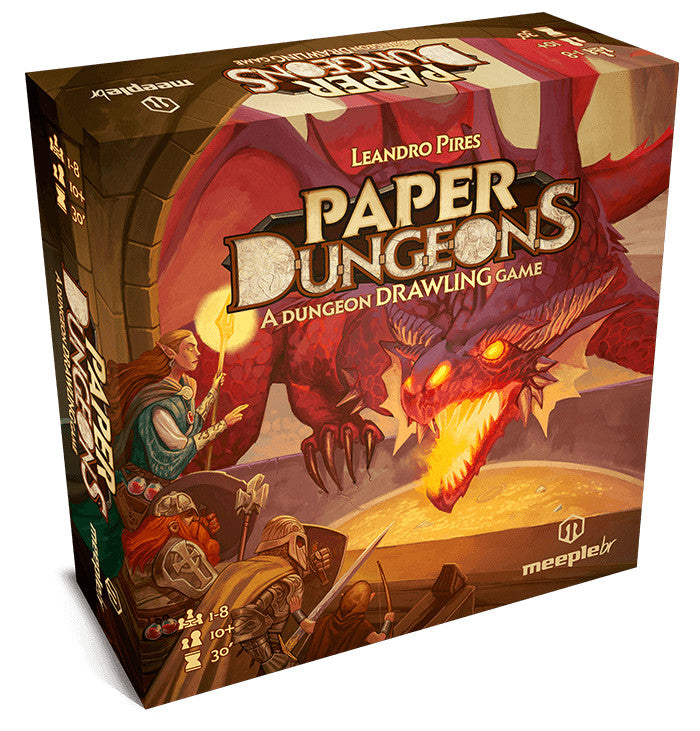 Paper Dungeon Adventure Board Game