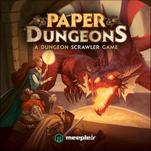 Load image into Gallery viewer, Paper Dungeon Adventure Board Game
