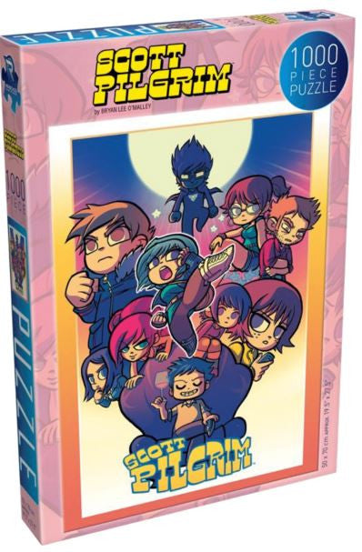 Renegade Games Puzzle Scott Pilgrim #3-  Movie-Style Poster 1000 pieces