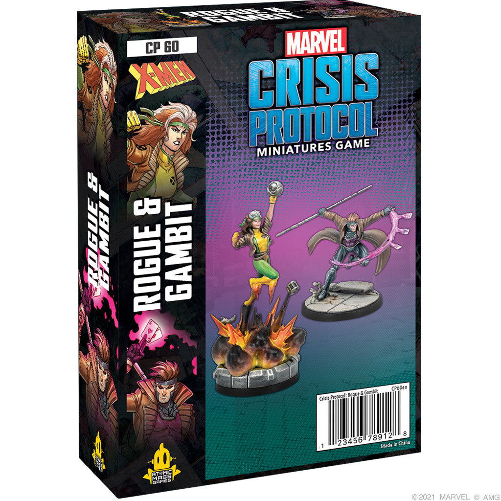 Marvel Crisis Protocol Rogue and Gambit