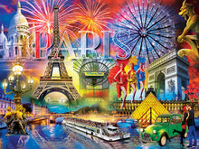 Load image into Gallery viewer, Masterpieces Puzzle Greetings From Paris Puzzle 550 pieces
