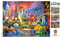 Load image into Gallery viewer, Masterpieces Puzzle Greetings From Paris Puzzle 550 pieces
