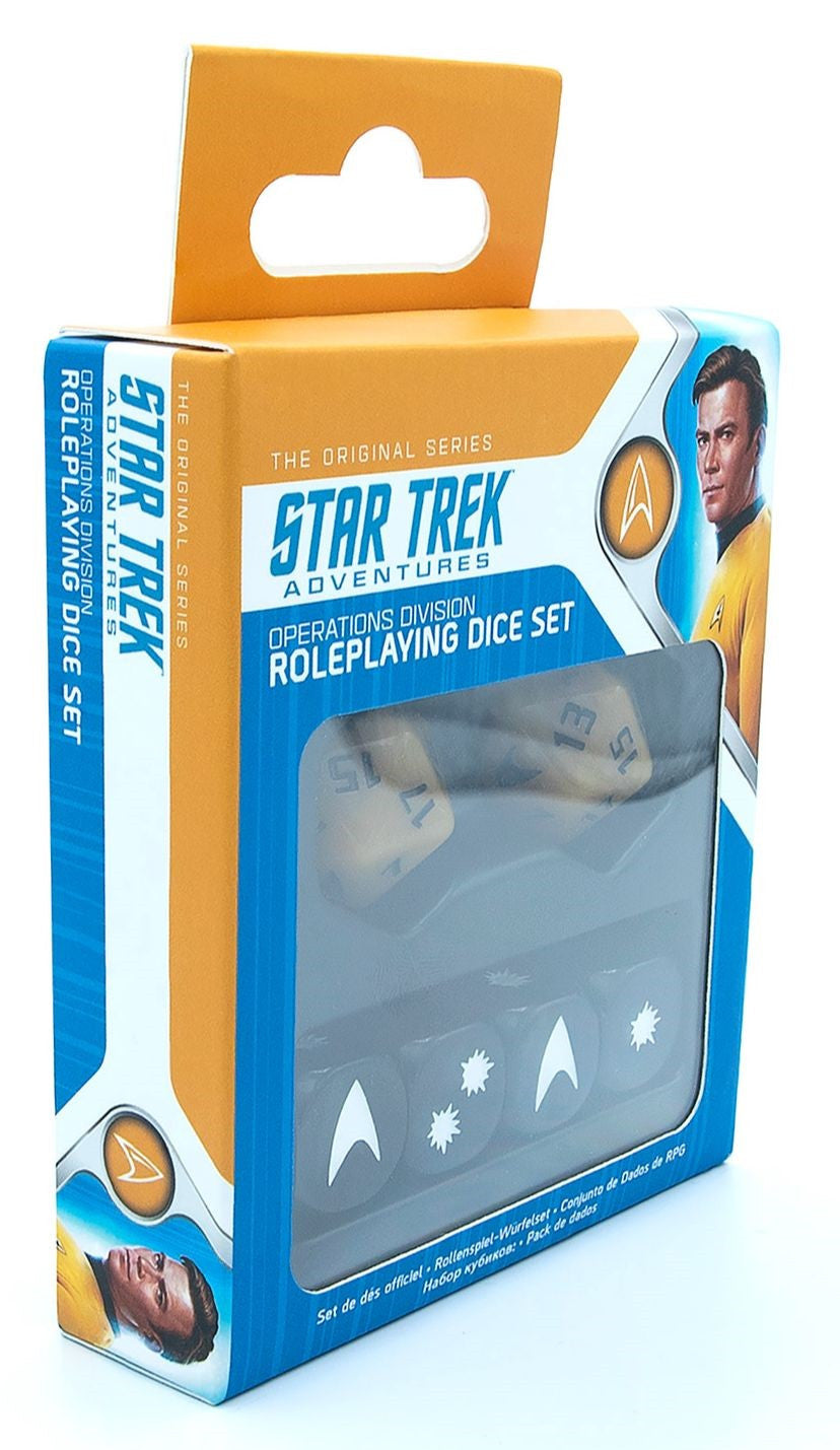 Star Trek Adventures RPG Operations Division Dice Set Revised