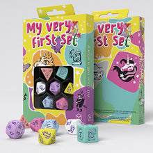 Load image into Gallery viewer, My Very First Dice Set - Little Berry (set of 7 polyhedral dice)
