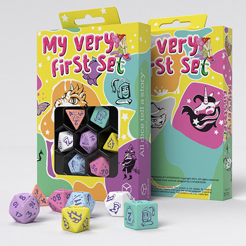 My Very First Dice Set - Little Berry (set of 7 polyhedral dice)