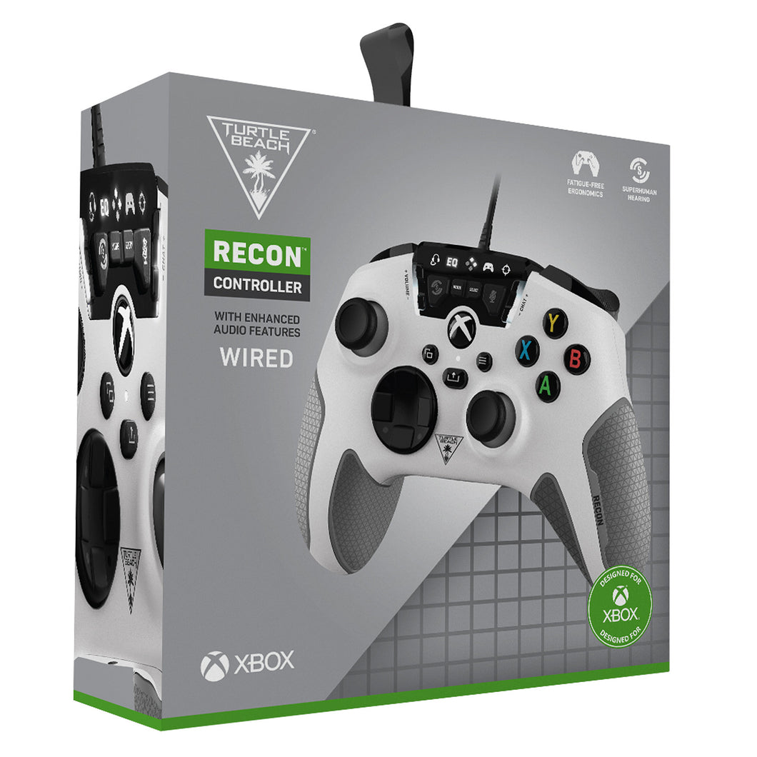 XB1/XBSX/PC Turtle Beach Recon Wired Controller - White
