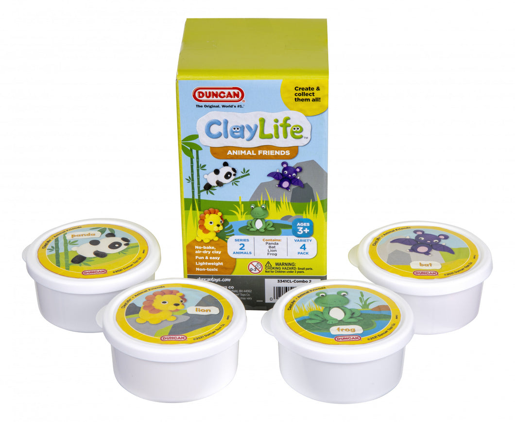 Duncan ClayLife Animal Friends Combo 4 Pack Set 2