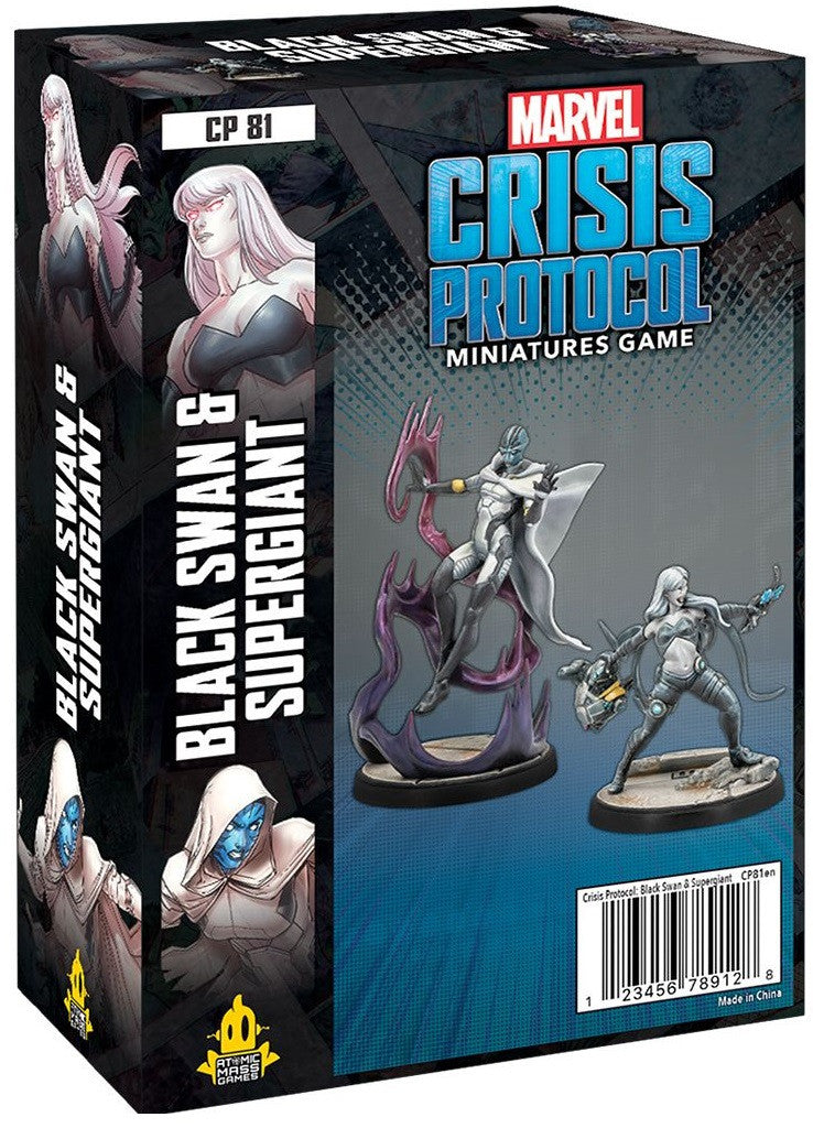 Marvel Crisis Protocol Black Swan and Supergiant