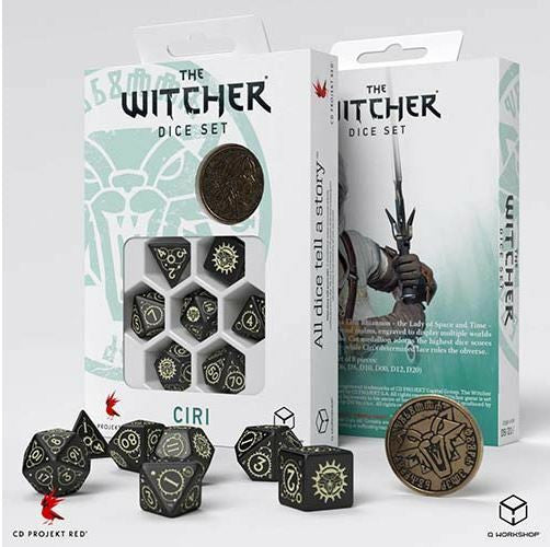 Witcher Dice Set Ciri The Zireael