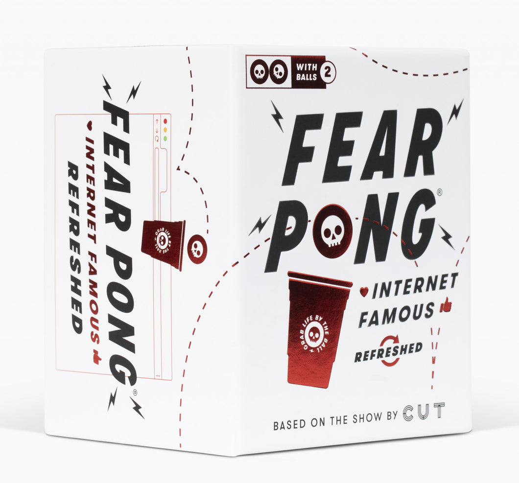 Fear Pong Internet Famous Refreshed Dares Game