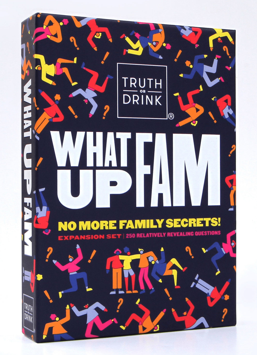 Truth or Drink What Up Fam Family Party Game Expansion Pack