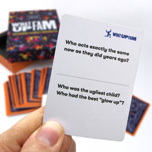 Load image into Gallery viewer, Truth or Drink What Up Fam Family Party Game Expansion Pack
