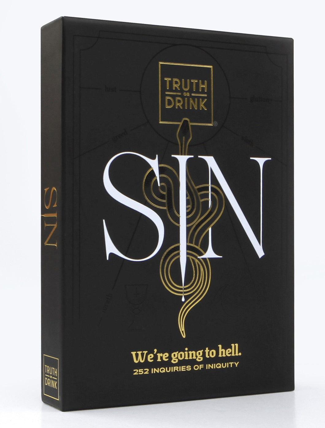 Truth or Drink Sin Expansion Pack Party Card Game