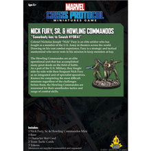 Load image into Gallery viewer, Marvel Crisis Protocol Nick Fury Sr &amp; the Howling Commandos
