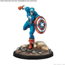 Load image into Gallery viewer, Marvel Crisis Protocol Captain America &amp; the Original Human Torch
