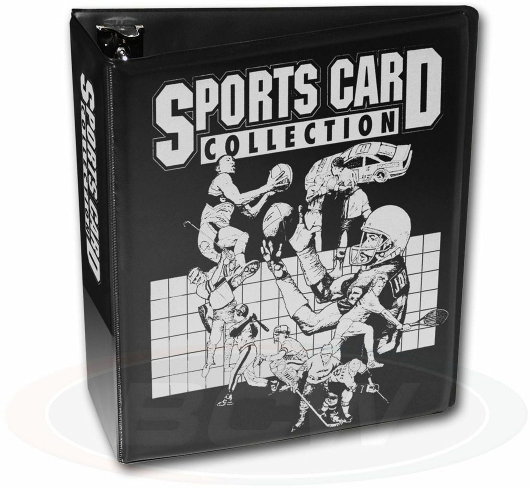 BCW Album Sports Card Collection Album Black 3