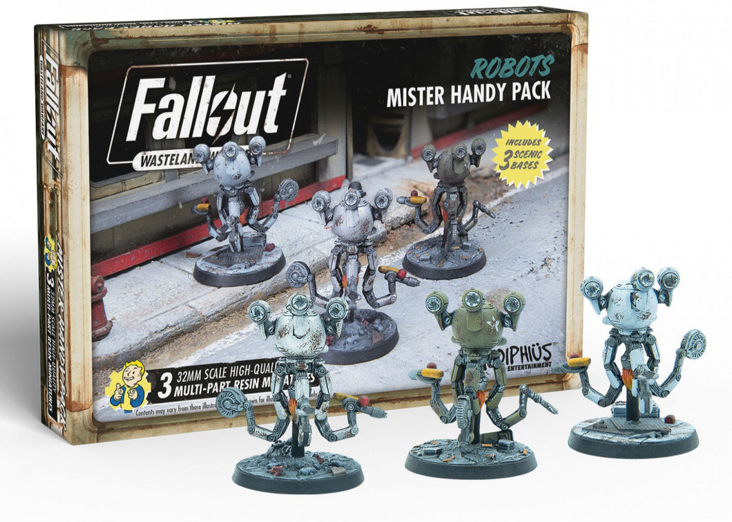 Fallout Wasteland Warfare Robots Mr Handy
