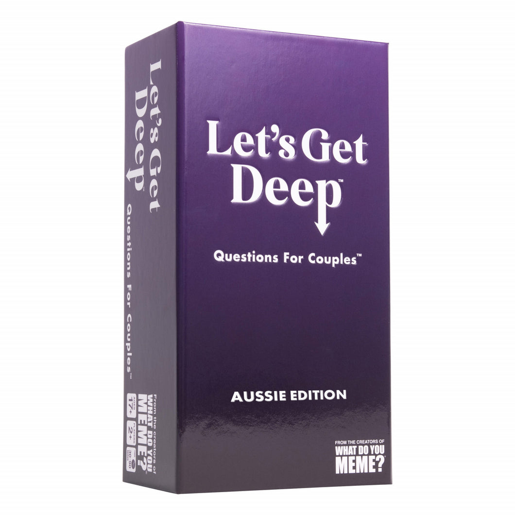 Lets Get Deep Aussie Edition (Do not sell on online marketplaces)