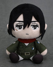 Load image into Gallery viewer, Attack on Titan Plushie Mikasa
