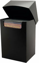 Load image into Gallery viewer, BCW Deck Case Box Small Black (Holds 80 Cards)
