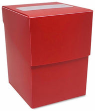 Load image into Gallery viewer, BCW Deck Case Box, Deck Protectors and Inner Sleeves Standard Elite2 Combo Pack Glossy Red
