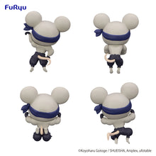Load image into Gallery viewer, Demon Slayer Kimetsu no Yaiba Chokotto Hikkake Figure Petit Muki Muki Mouse Set (4 Piece Set)
