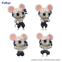 Load image into Gallery viewer, Demon Slayer Kimetsu no Yaiba Chokotto Hikkake Figure Petit Muki Muki Mouse Set (4 Piece Set)
